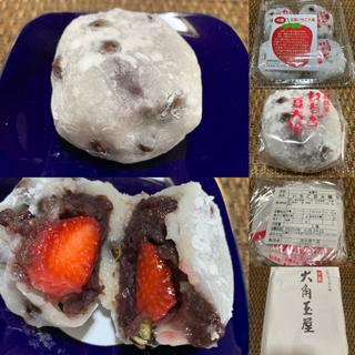 いちご豆大福