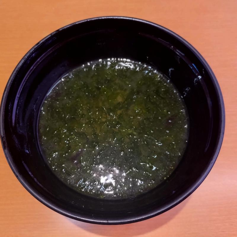 あおさと海苔の味噌汁(スシロー 河口湖BELL店)