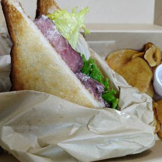 【Regular】自家製ローストビーフのホットサンド
