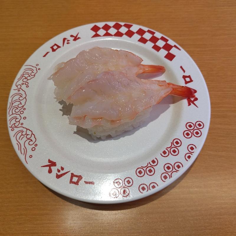 生えび(スシロー 河口湖BELL店)