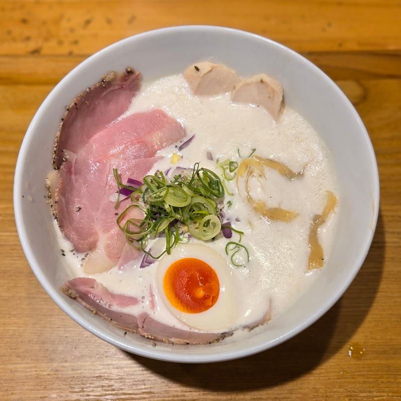 泡系鶏白湯(麺スタイル林)