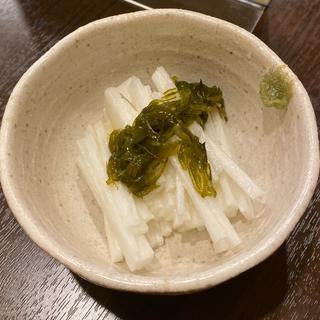 お通し(炭火やきとり 夏侯惇)