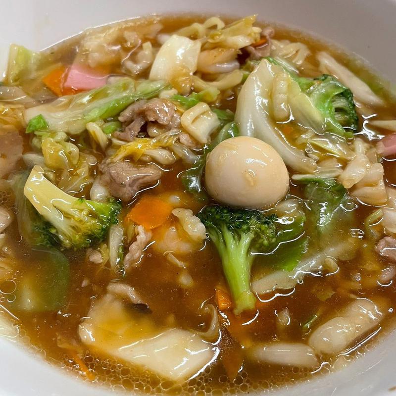 五目あんかけラーメン(日高屋 祖師ヶ谷大蔵店)