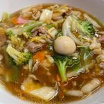 五目あんかけラーメン(日高屋 祖師ヶ谷大蔵店)