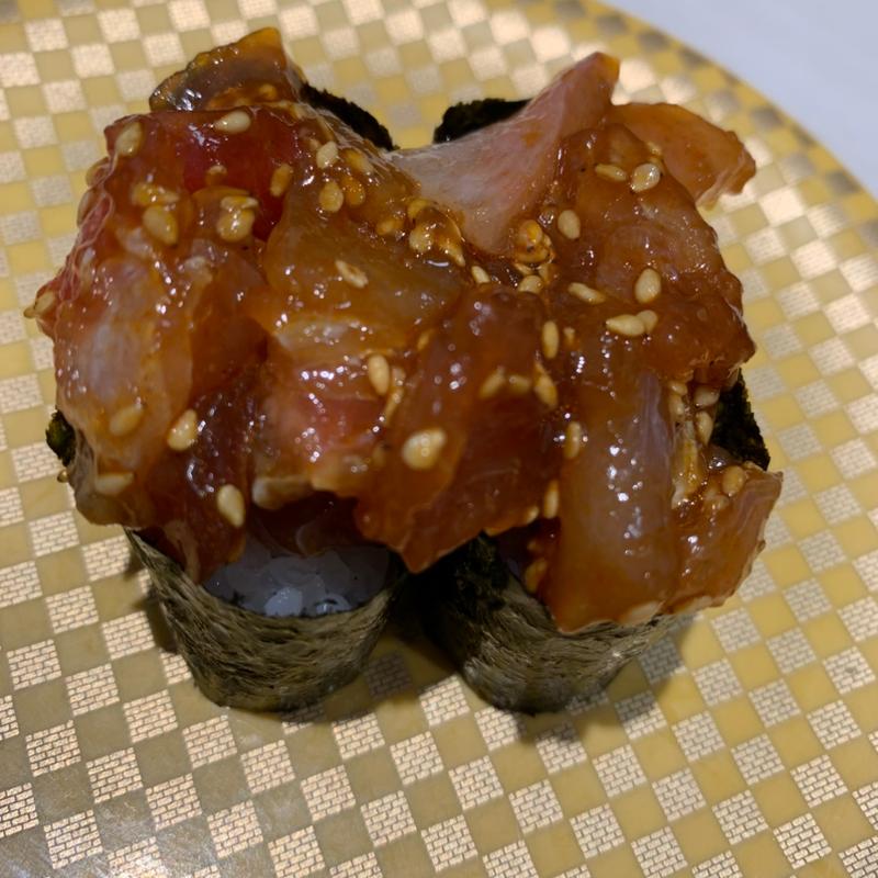 海鮮ユッケ風(魚べい 大山店)