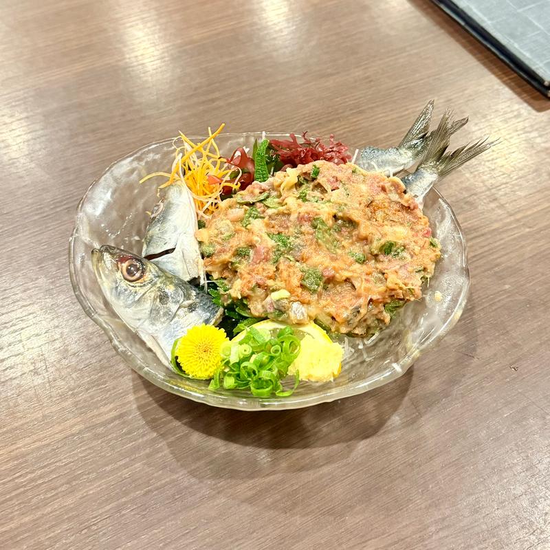 イワシのなめろう(一福鮨 （いちふくすし）)