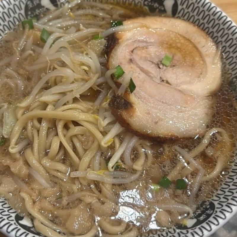 豚骨味噌ラーメン(麺屋しゃがら 弁天橋店)