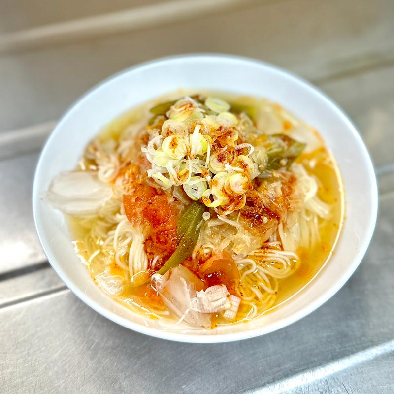 ピリ辛 オクラ薬味そうめん (ベルクス 東墨田店)