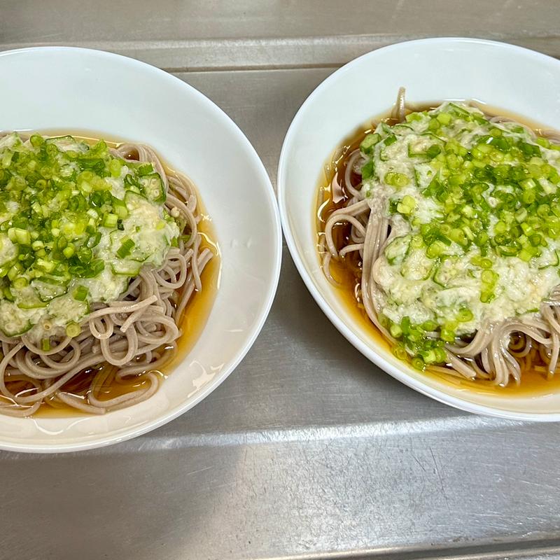 オクラとろろ蕎麦(ベルクス 東墨田店)