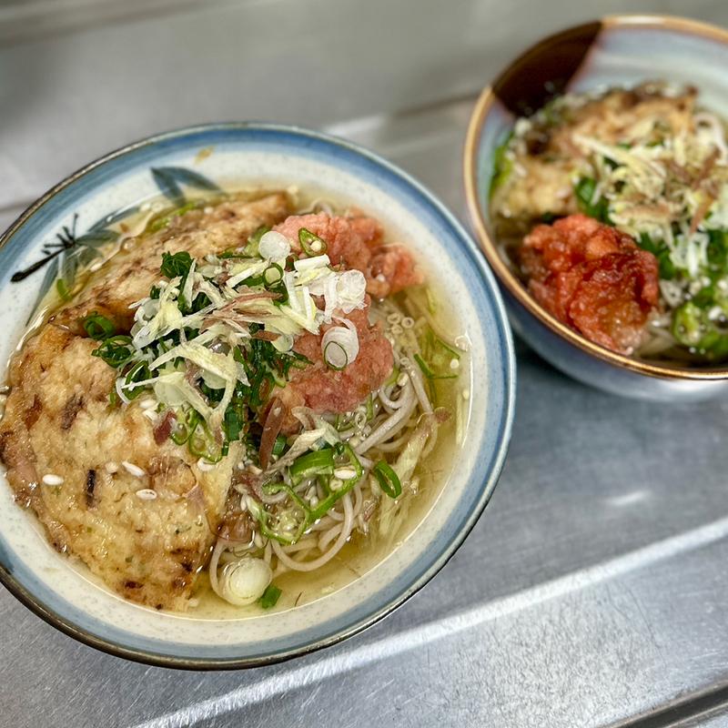 山芋焼き蕎麦(オーケー 曳舟店)