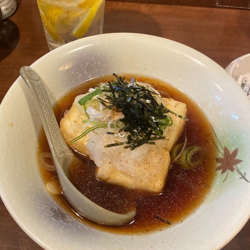 揚げ出し豆腐(味処●酒処 とらや)