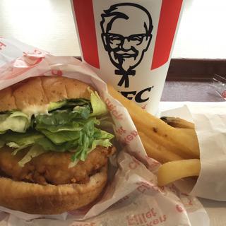 チキンフィレサンドセット