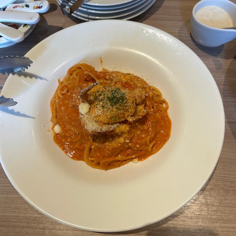 渡り蟹のトマトクリーム(ピッタ ゼロゼロ イクスピアリ店)