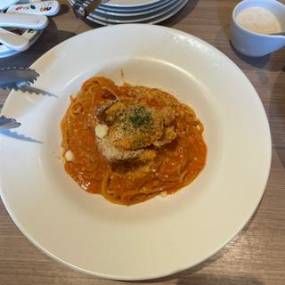 渡り蟹のトマトクリーム(ピッタ ゼロゼロ イクスピアリ店)