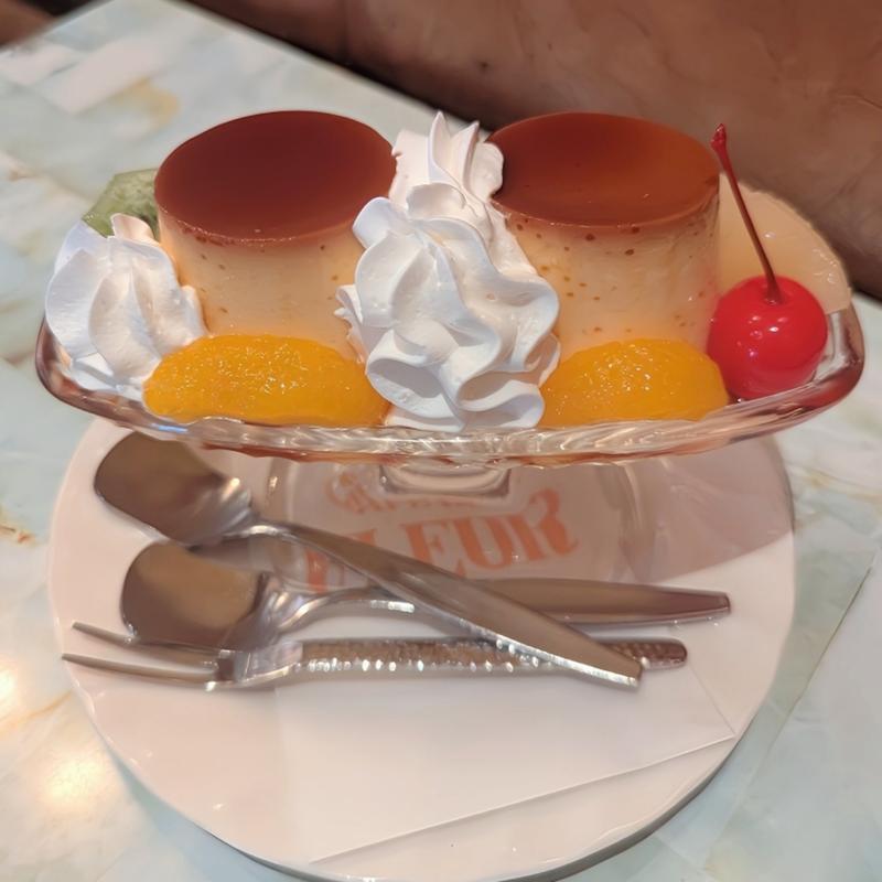 ダブルプリン(純喫茶フルール)