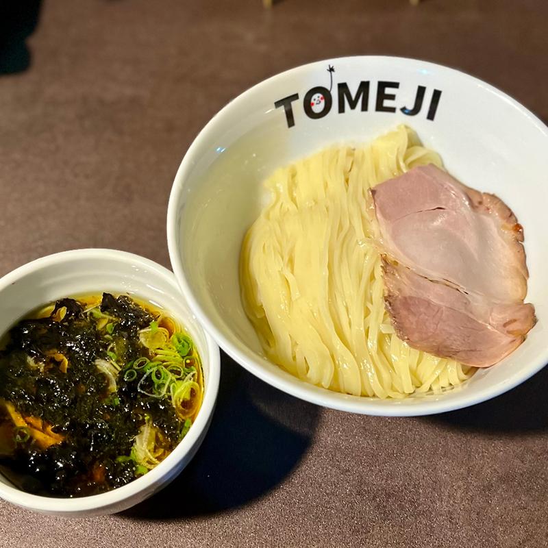 鶏醤油つけ麺(カタカナトメジ)