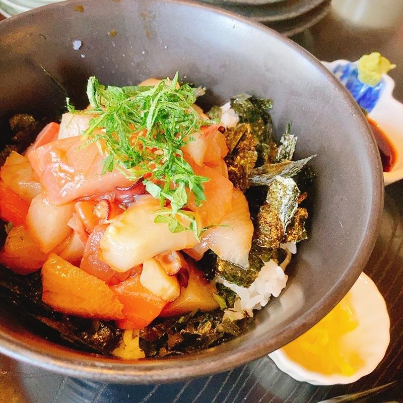 海鮮漬け丼(庖丁本店)