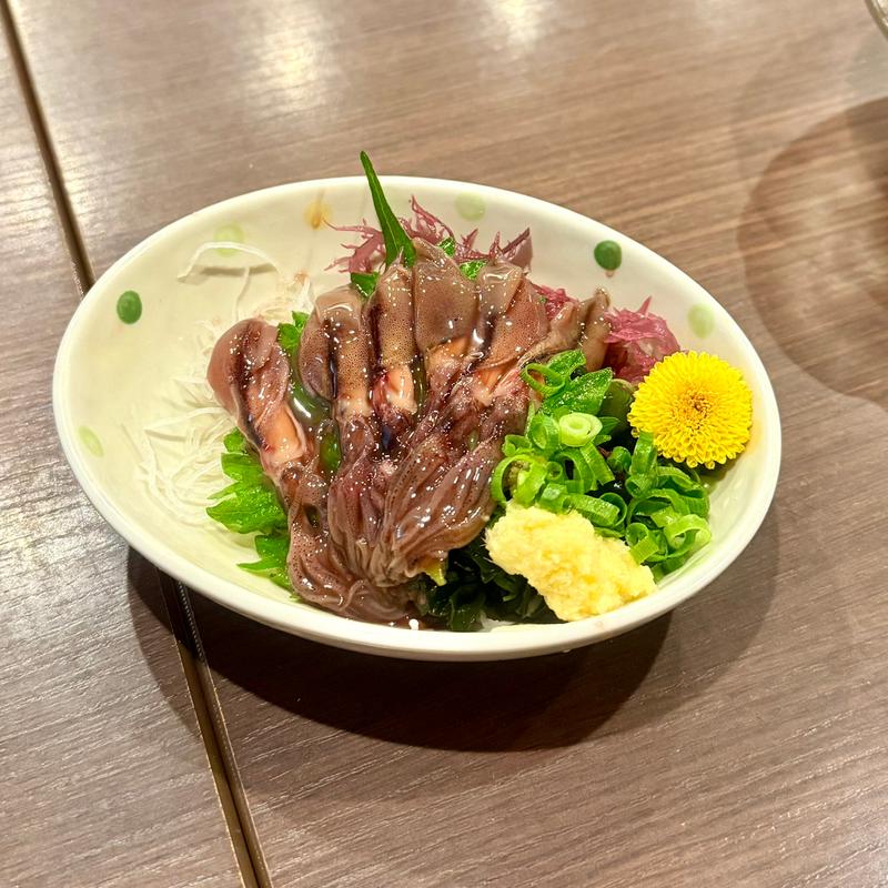 ホタルイカの沖漬け(一福鮨 （いちふくすし）)