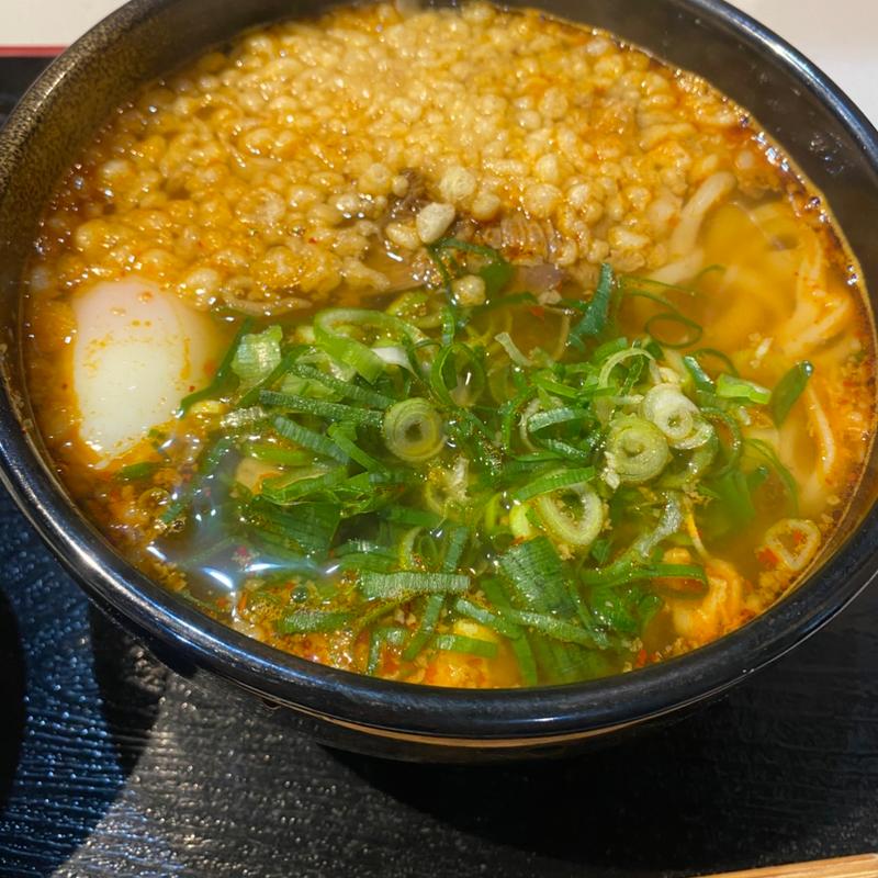 牛すじうどん(やまびこ弁天)