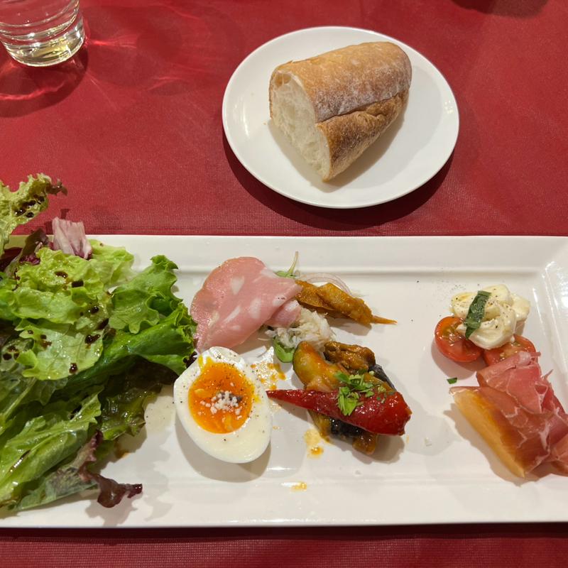 前菜の盛り合わせ(リストランテ モトムラ)