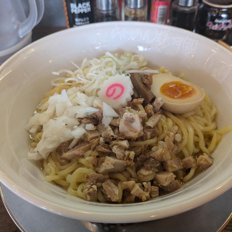 油そば嵐（大盛）(らあめん花月嵐 酒田みずほ通り店)