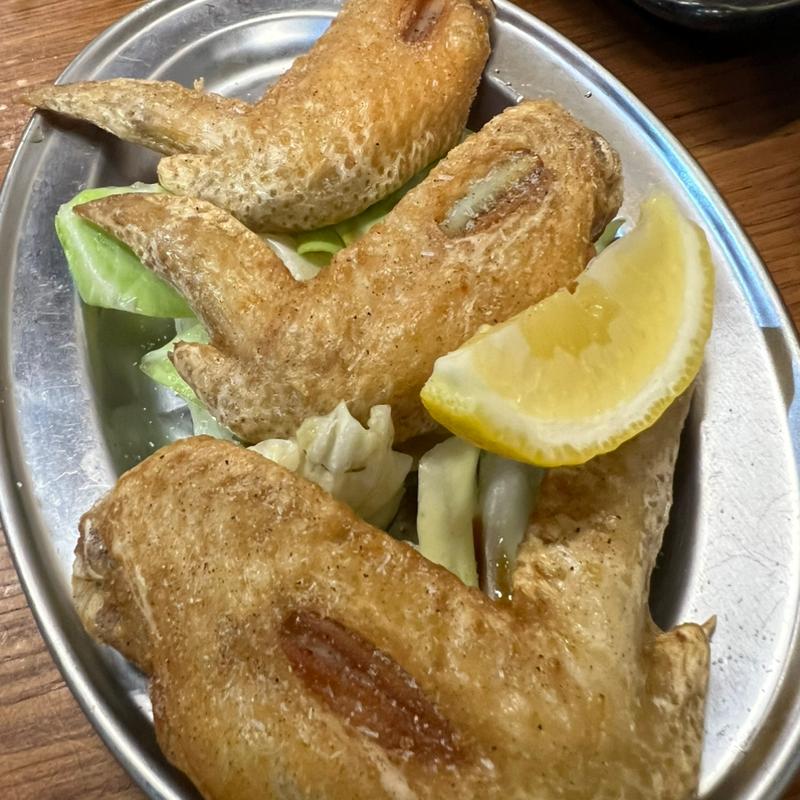 手羽先揚げ 塩(あみ焼き 鶏料理 のぼやん 松阪駅前本店)