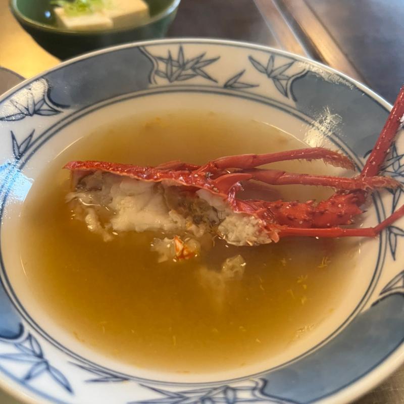 伊勢海老の味噌汁(小西屋旅館 )