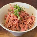 レアチャーシュー丼(ラーメン家　煌)