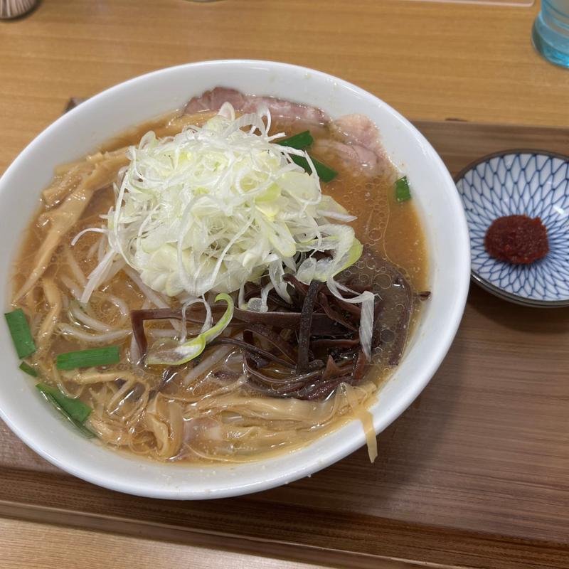 みそラーメン(自家製麺たつ之也)