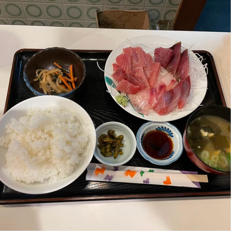 刺身4種盛り定食(ともゑ ふぐ料理店)