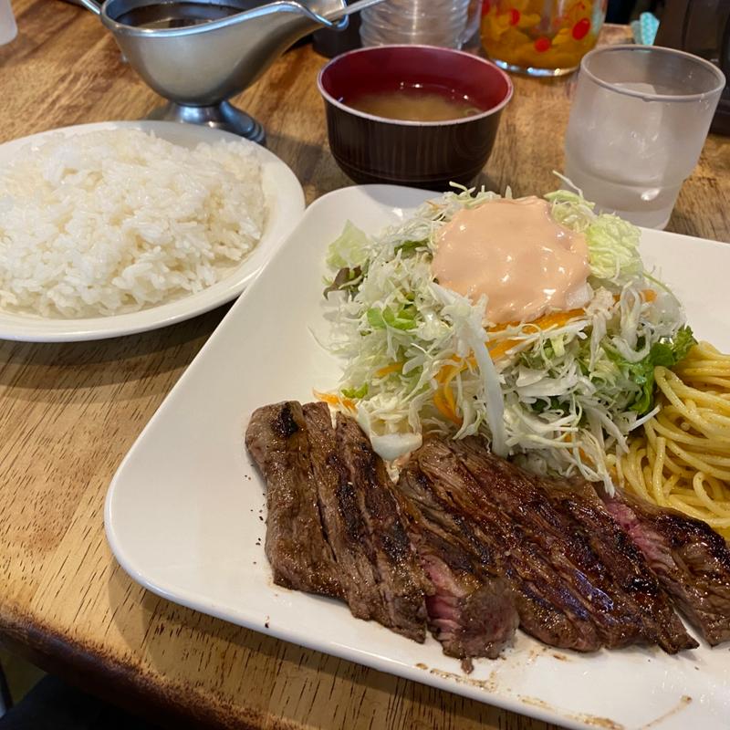 ステーキランチ(ステーキハウス キューブ)