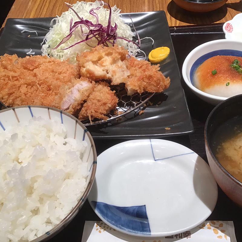 和幸御飯　カニクリームコロッケ(とんかつ和幸 アトレ川崎店)