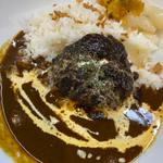 ハンバーグカレー（ブレンド）(カレー&BAR リバーサイド)