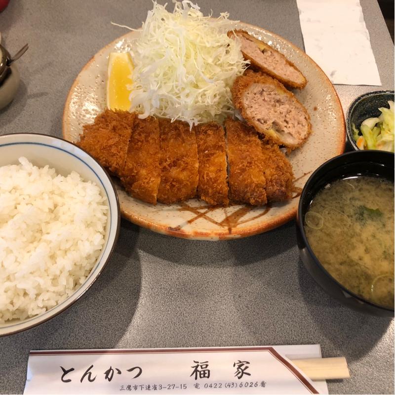 とんかつ定食(福家)
