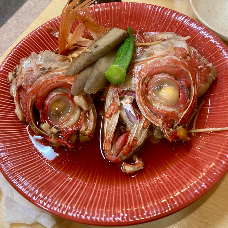 金目のかぶと煮(第二ひさご寿司)