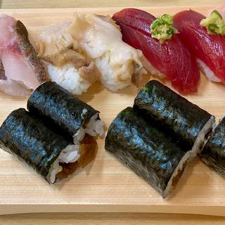 握り寿司色々(第二ひさご寿司)