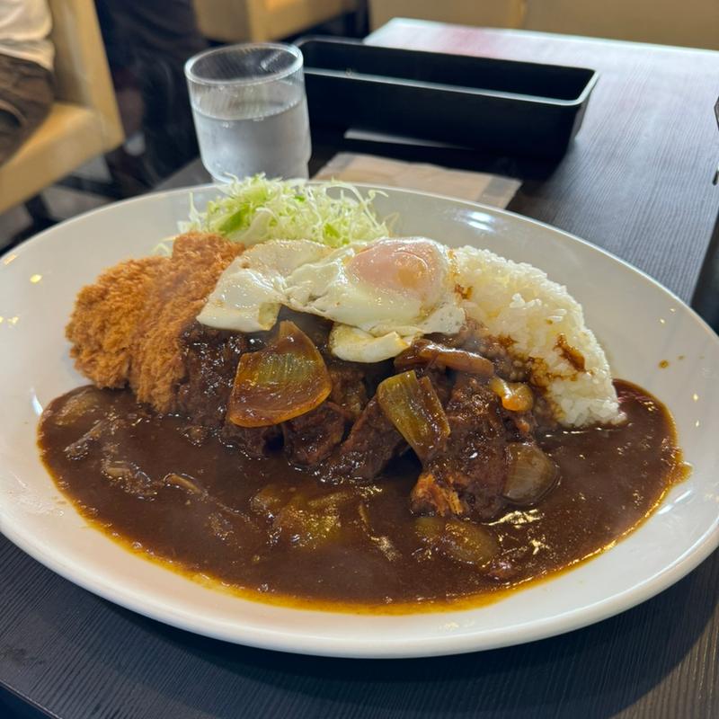 特製ジャンボカツカレー　レギュラーサイズ(キッチン ニューほしの)