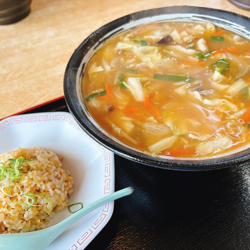 ちゃんぽんセット(豚珍館 （とんちんかん）)