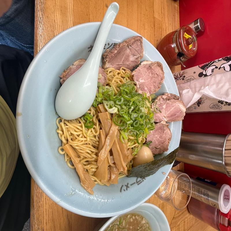 チャーシュー油そば大(ラーメンショップ 堀切店)