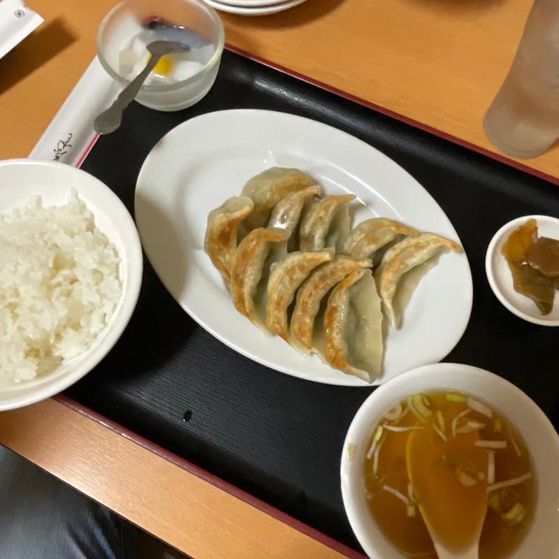 焼き餃子定食(満福 大船店)