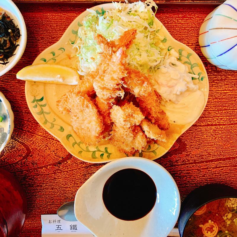 フライ定食(五鐵 )