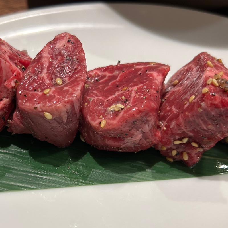 角切りハラミ(和牛一頭焼肉 盛岡手打冷麺 房家(ボウヤ) 日本橋店)