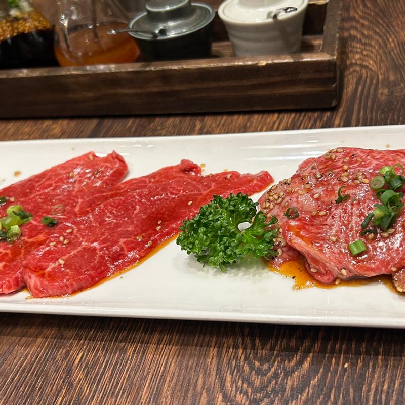 ロース&赤身切落とし(和牛一頭焼肉 盛岡手打冷麺 房家(ボウヤ) 日本橋店)