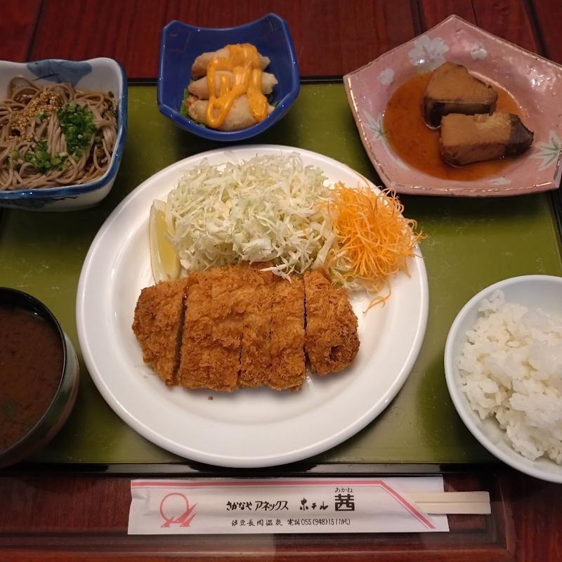 とんかつ定食(さかなやアネックスホテル茜 )