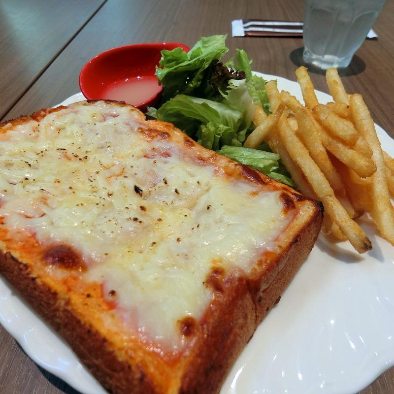 ハムチーズトースト(さかい珈琲 武蔵小山店)