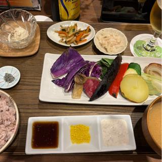 旬のお野菜グリル定食