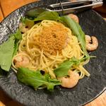 カラスミのパスタ(italian cafe ＆ bar aperto)