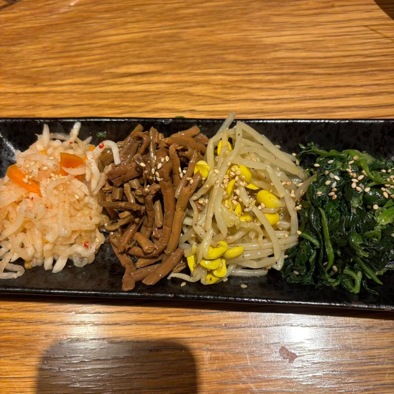 ナムル4種(焼肉トラジ 千葉店)