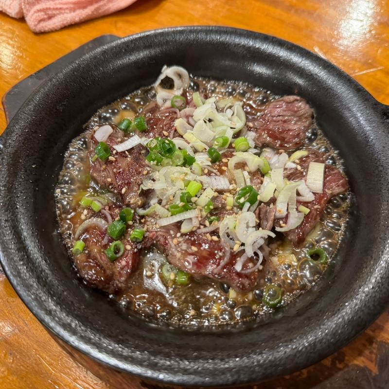 牛ハラミネギ塩焼き(呑者家 本店 （どんじゃか）)