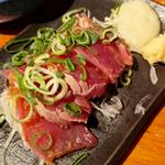 初鰹のタタキ(寿司の惑星 SUSHI PLANET)